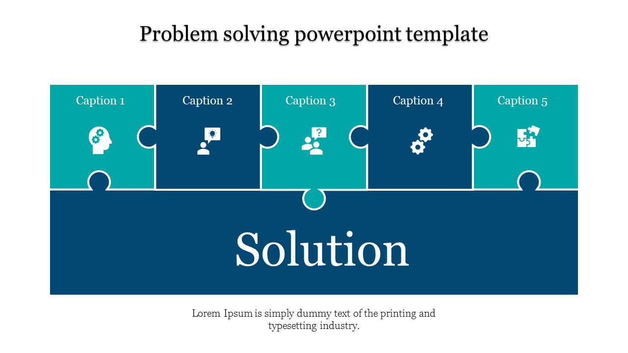problem solving presentation template